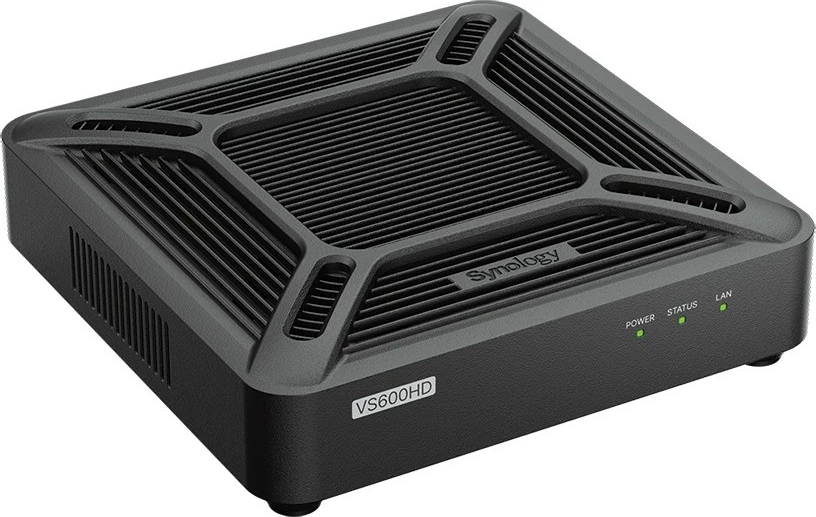 Računalniško ohišje Synology VS600HD VisualStation, 2x HDMI, 4K, 50 kanalov, črno