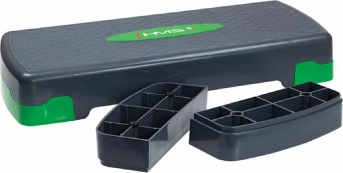 Step za aerobiko HMS, zelen/siv