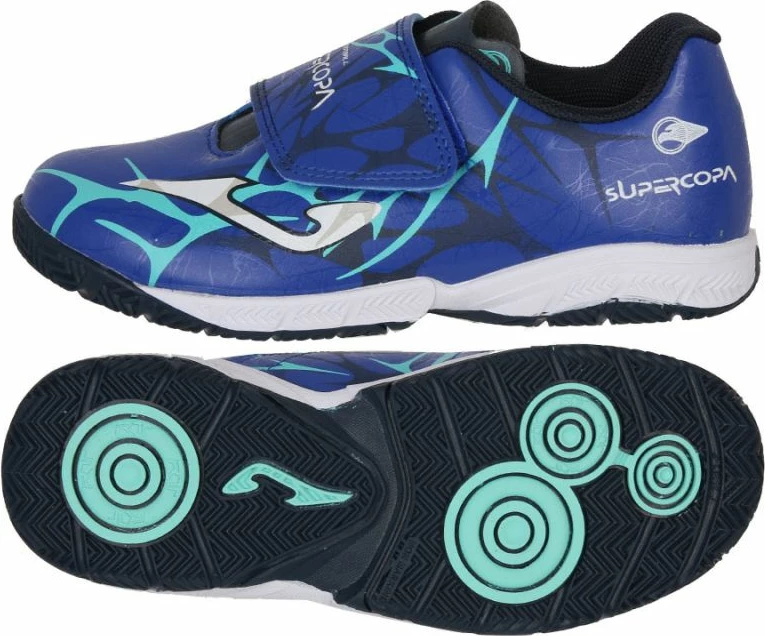 Otroške superge za dvoranski nogomet Joma, modre