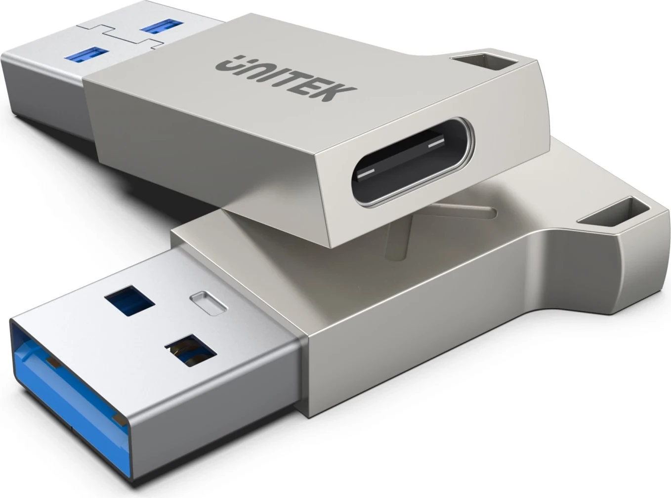 Adapter USB-C na USB-A 3.1 Gen1, Unitek A1034NI, siv