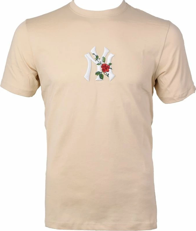 Majica za moške 47 Brand, New York Yankees, kremna