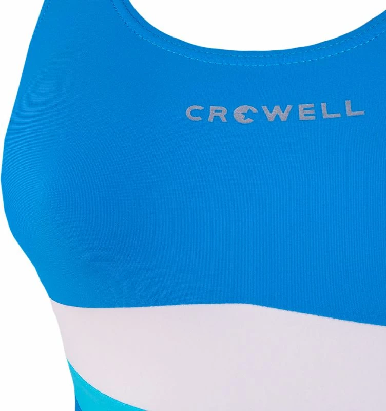 Bikini Crowell, žensko, bela in modra