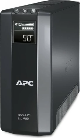 UPS, 900 VA, 5 Schuko izhodov, LCD, črn APC Back-UPS Pro BR900G-GR