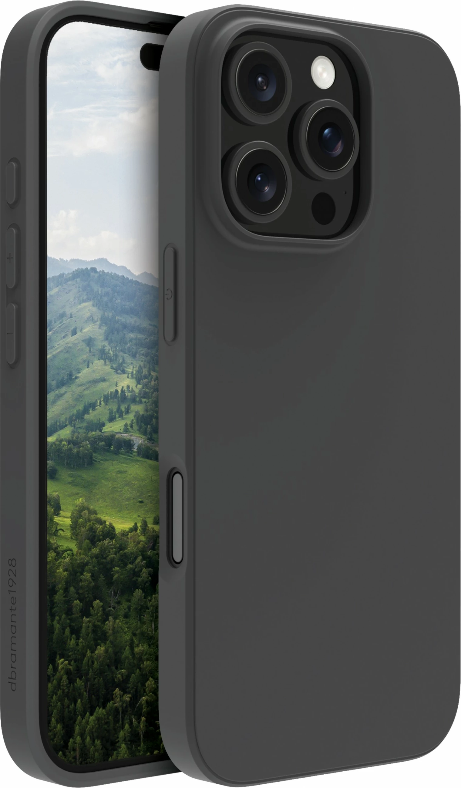 Ovitek za telefon dbramante1928 Greenland za iPhone 16 Pro Max, črn