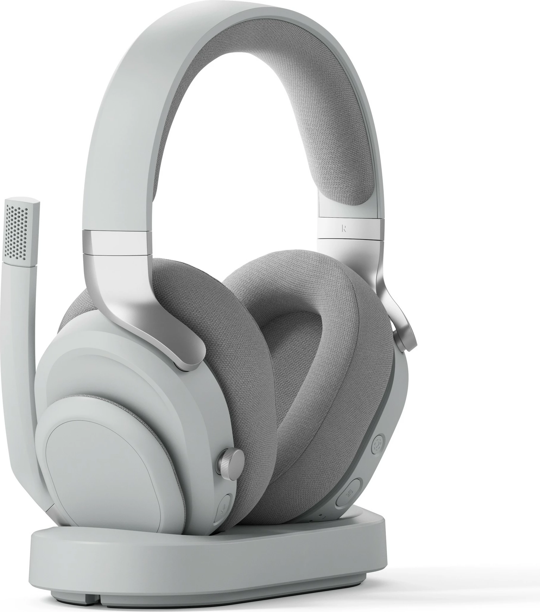 Brezžične in žične slušalke Scape Light Fractal Design, z mikrofonom, sive