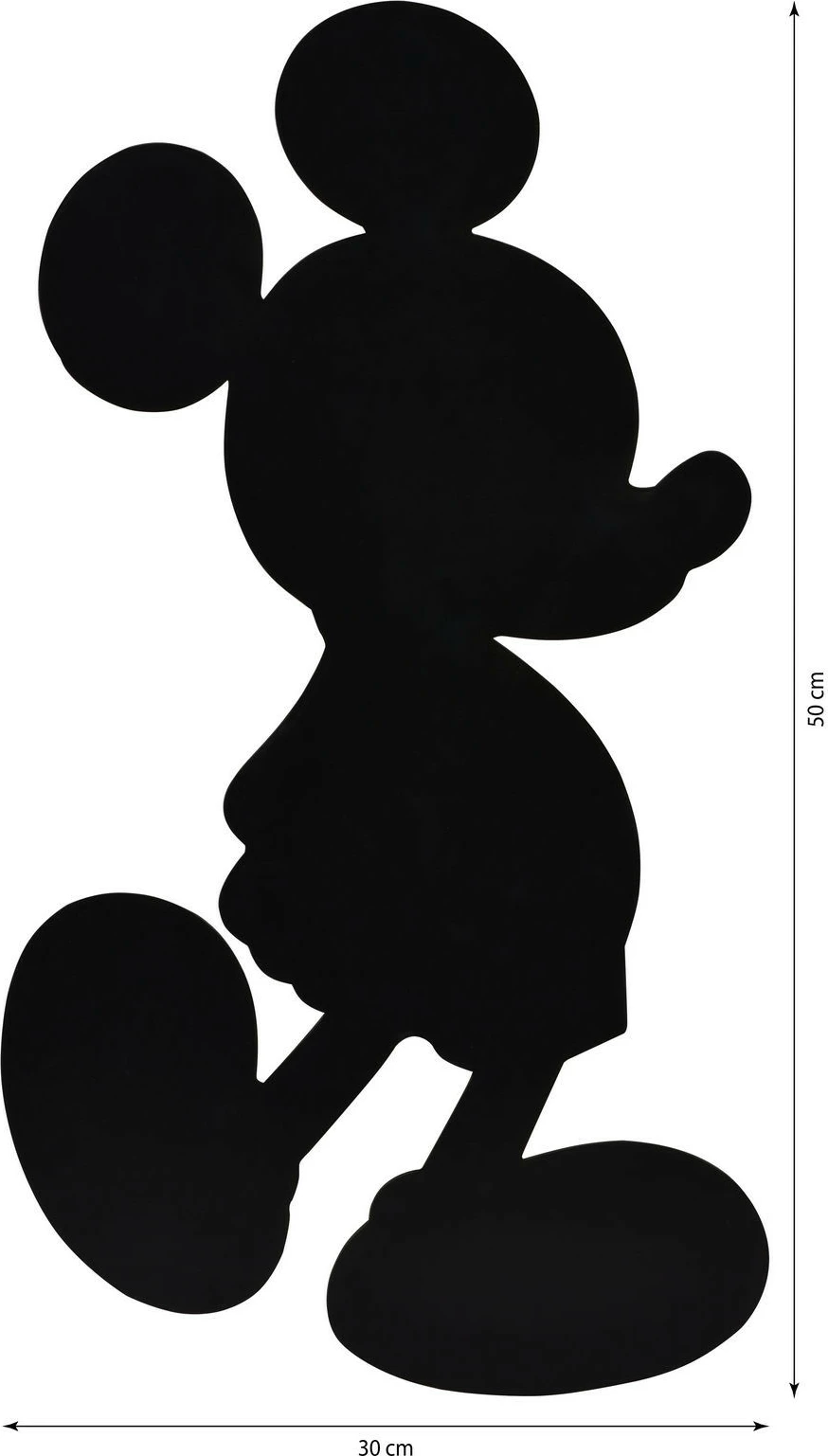 Dekorativna LED luč Mickey Mouse, rdeča, Wallity