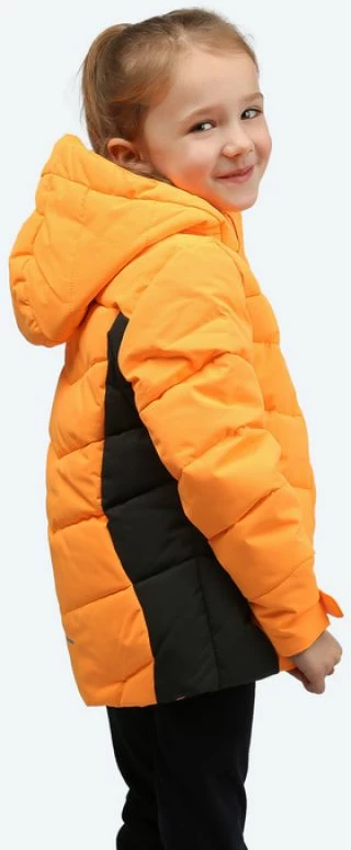 Smučarska jakna za otroke Lille Junior Icepeak, oranžna