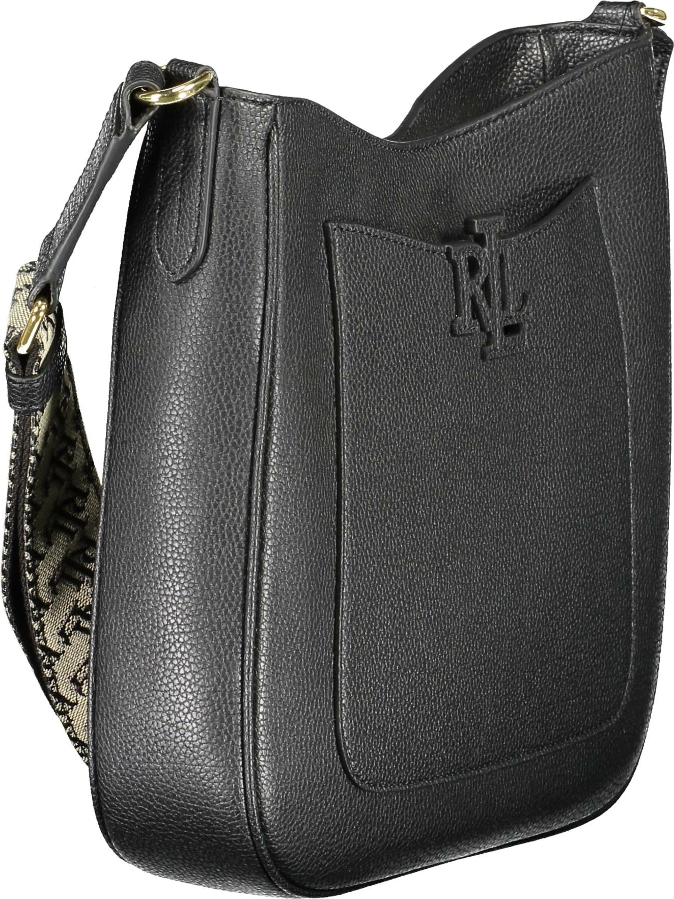 Torba za ženske RALPH LAUREN, črna