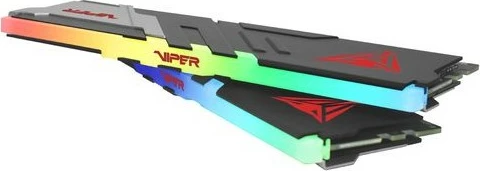 Pomnilnik DDR5 64GB (2x32GB) 5200 MHz, RGB, črn — Patriot Viper Venom