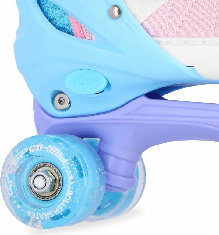 Rolke za dekleta Spokey BUFF PRO, velikost 38-41, rožnata