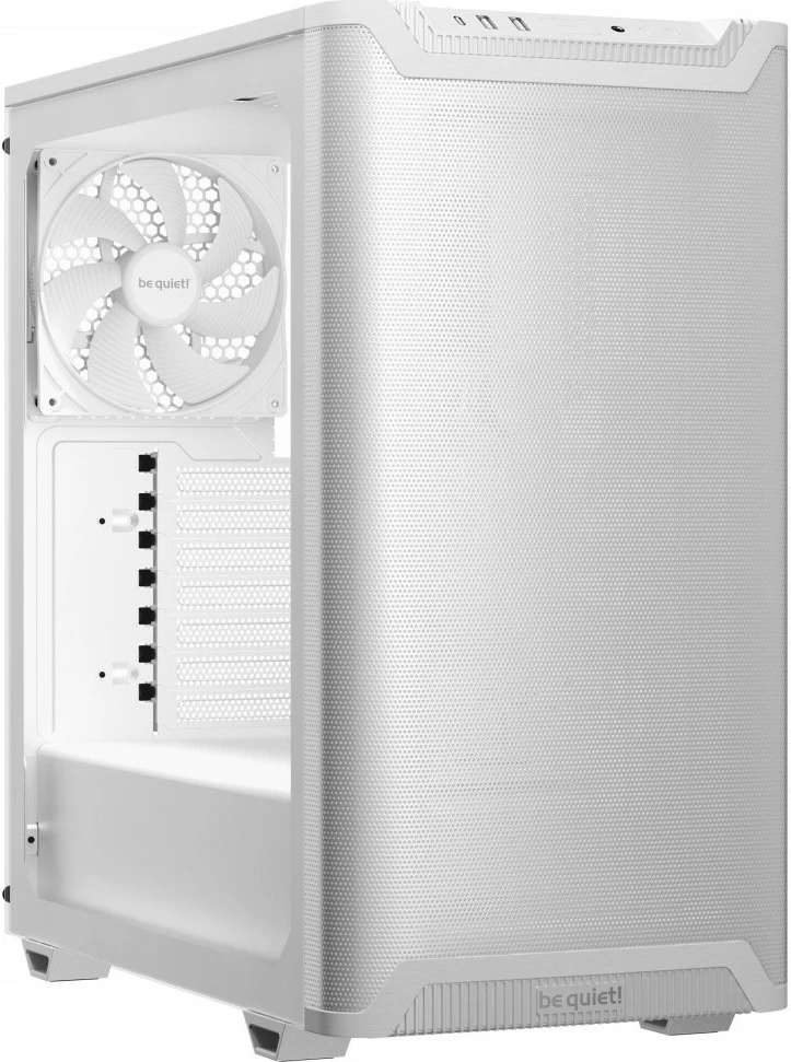 Računalniško ohišje Pure Base 501 Airflow Window Be quiet!, Midi Tower BGW75, belo