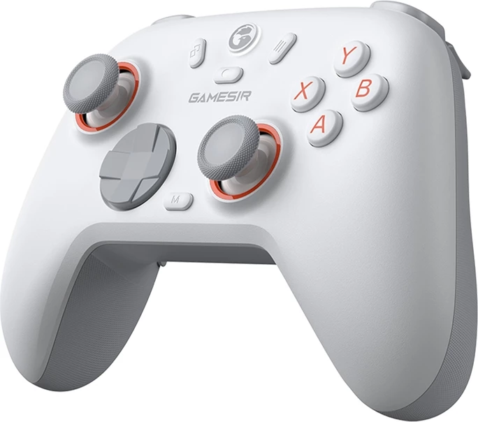 Brezžični igralni krmilnik GameSir Nova 2 Lite, za Switch/PC/Android/iOS, bel