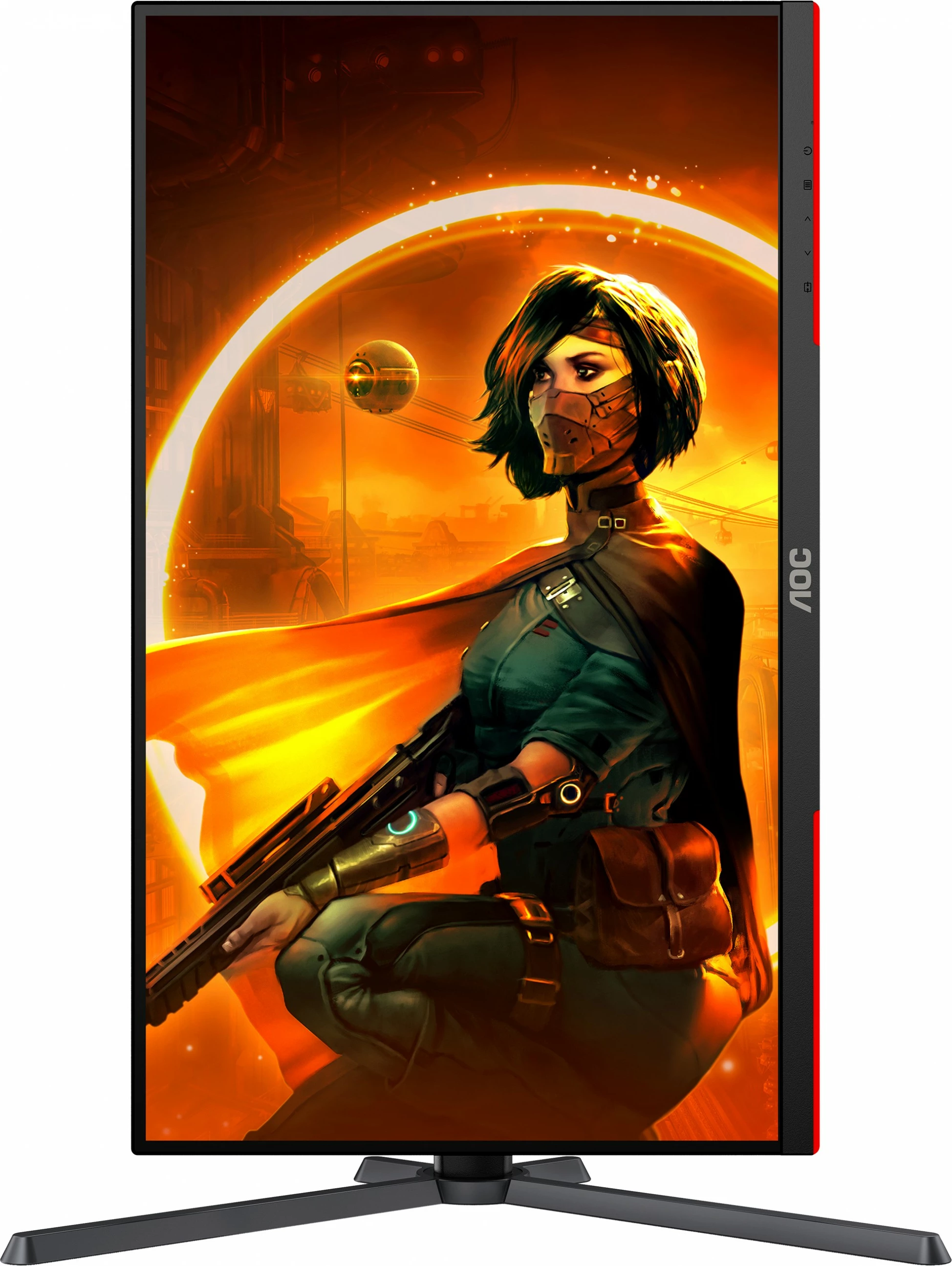 Gaming monitor AOC Q27G3XMN/BK, 27", 2560 x 1440 (2K), črn