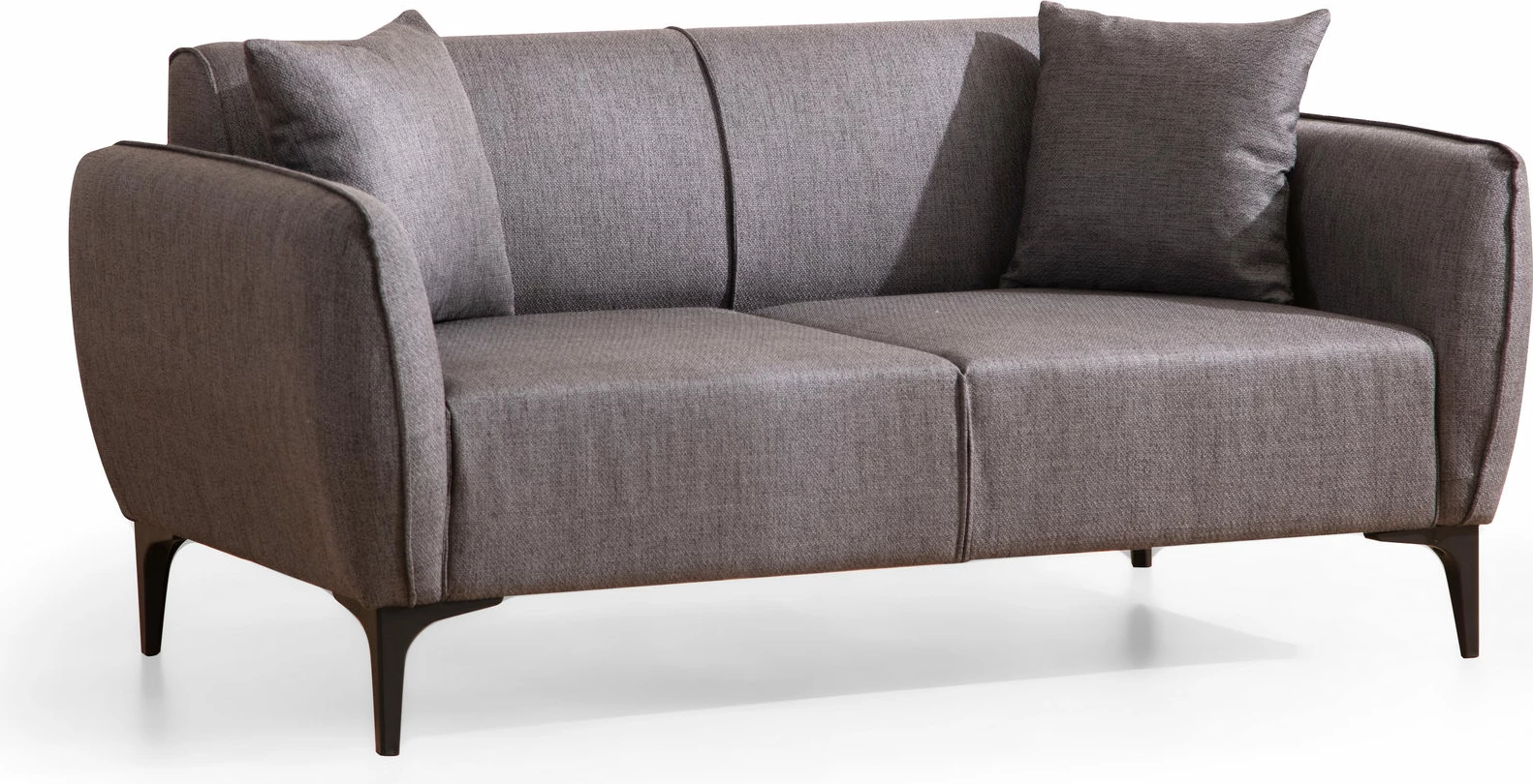 Dvosed Atelier del Sofa Belissimo, temno siva