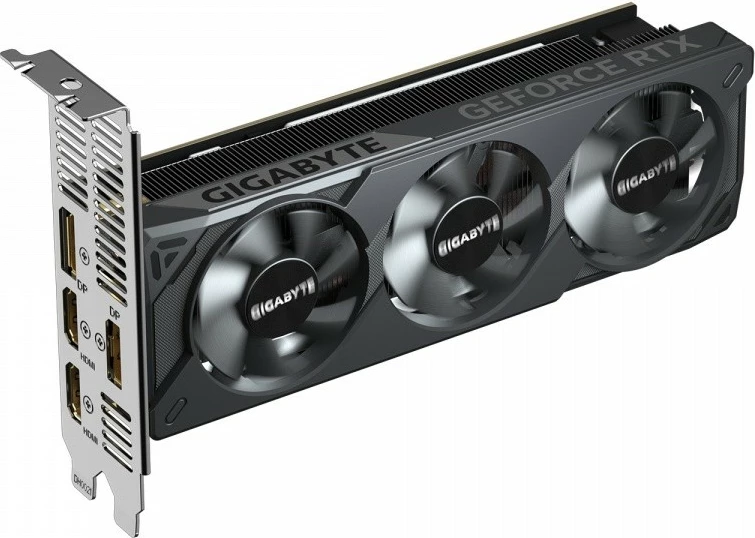 Grafična kartica Gigabyte GeForce RTX 5050 Low Profile OC, 8GB GDDR6, 128-bit, 3 ventilatorji