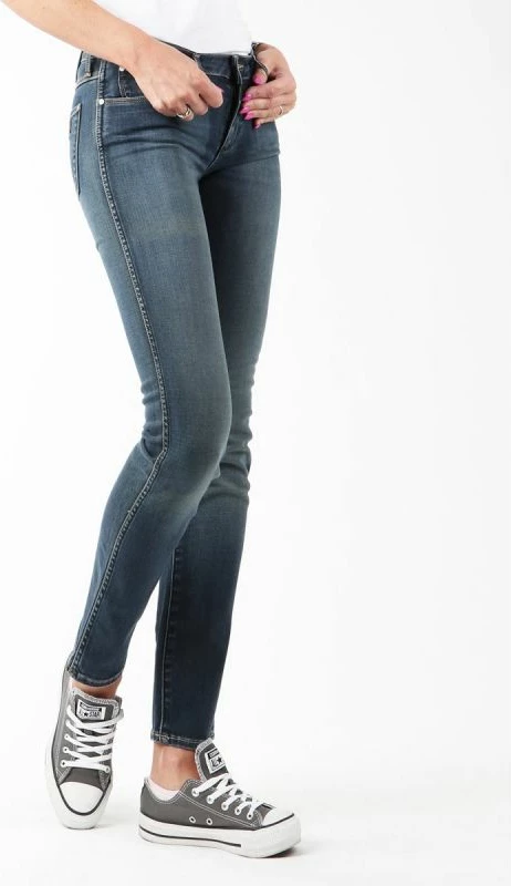 Ozke dolge hlače za ženske Wrangler, grafit