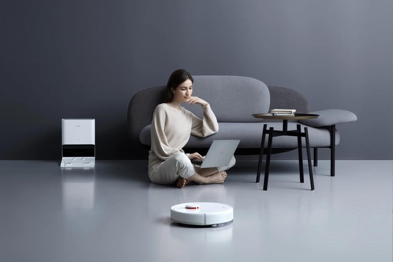 Robotski sesalnik in mop, Xiaomi Mi Robot Vacuum X10, bel