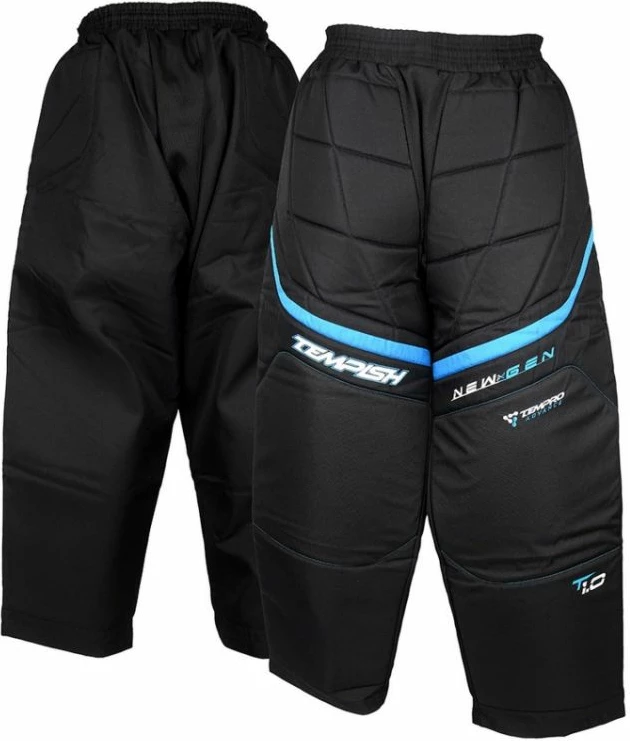 Hlače za vratarja Tempish, moške, črne