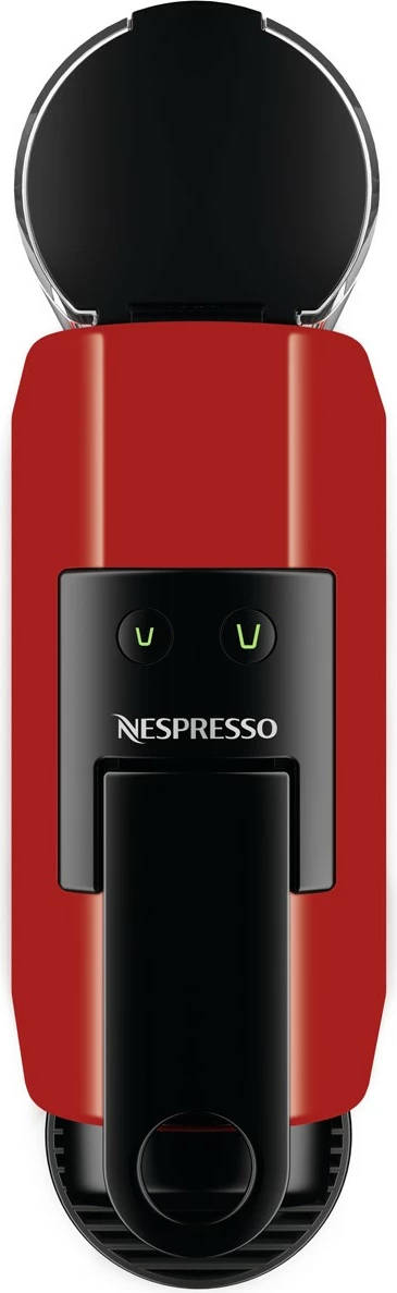 Kompakten aparat za kavo DeLonghi Nespresso Essenza Mini, kapsule, rdeč