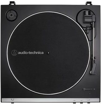 Gramofon audio-technica AT-LP60XUSBGM, USB, fonovni ojačevalnik, kovinsko siva
