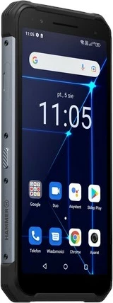 Robusten pametni telefon myPhone Hammer Construction eSIM, 6/128GB, črn