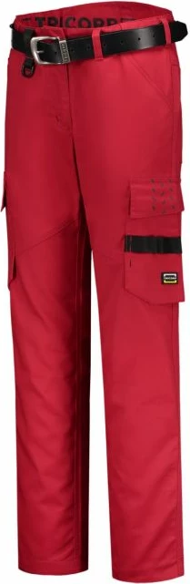 Dolge hlače za ženske Tricorp, rdeče