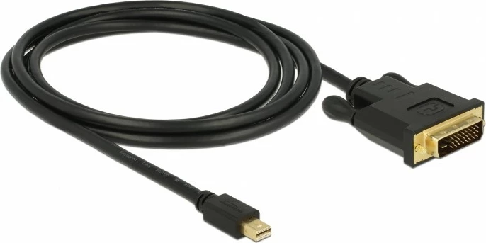 Mini DisplayPort na DVI-D kabel DeLOCK 83989, 2 m, črn