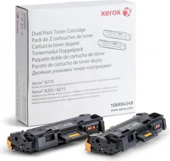 Toner kartuša Xerox 106R04349, do 3000 strani, črna, dvojni paket