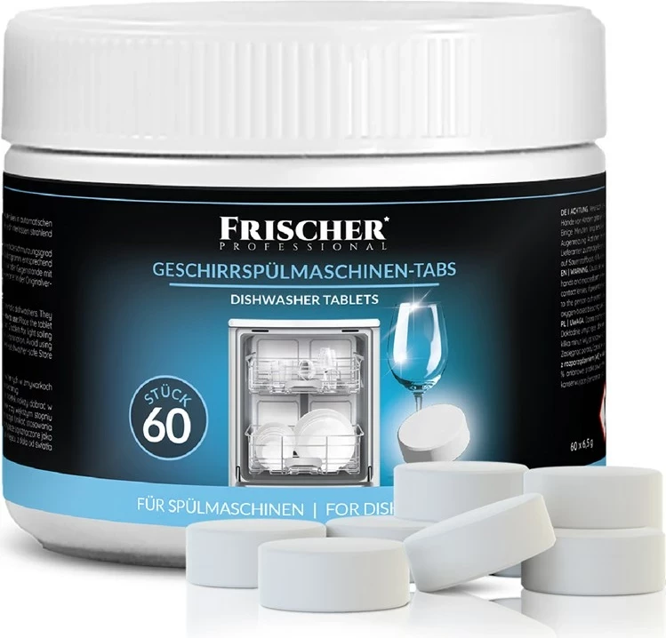 Tablete za pomivalni stroj Frischer, 60 kosov