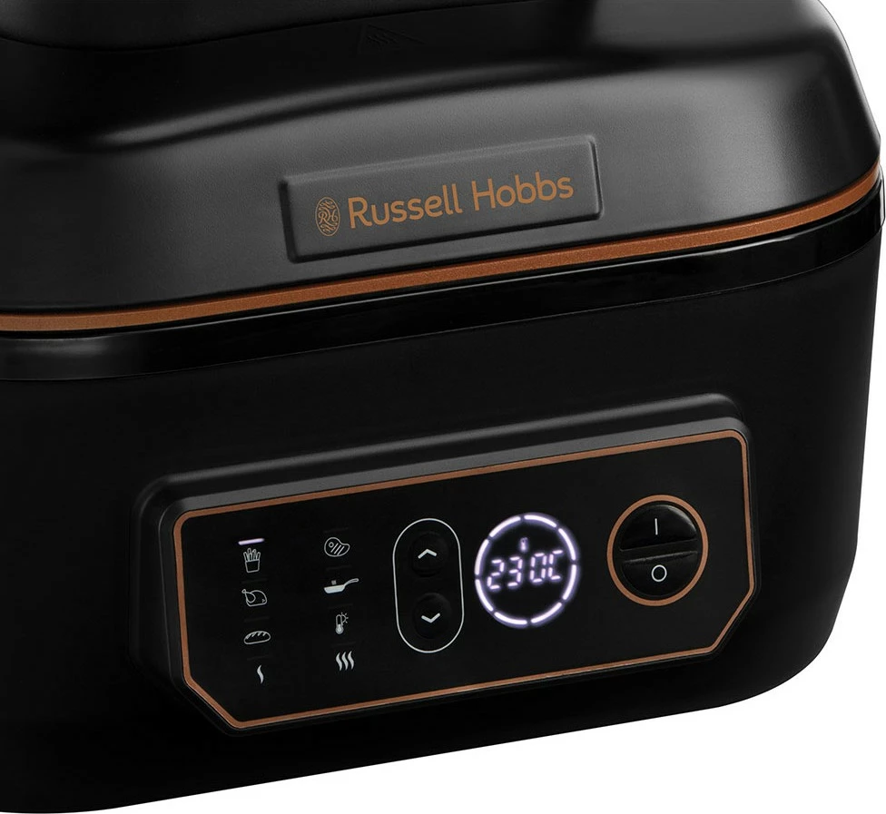 Večfunkcijski zrakarski in žar Russell Hobbs SatisFry Air & Grill, 5,5 L, 1745 W, touch, črn