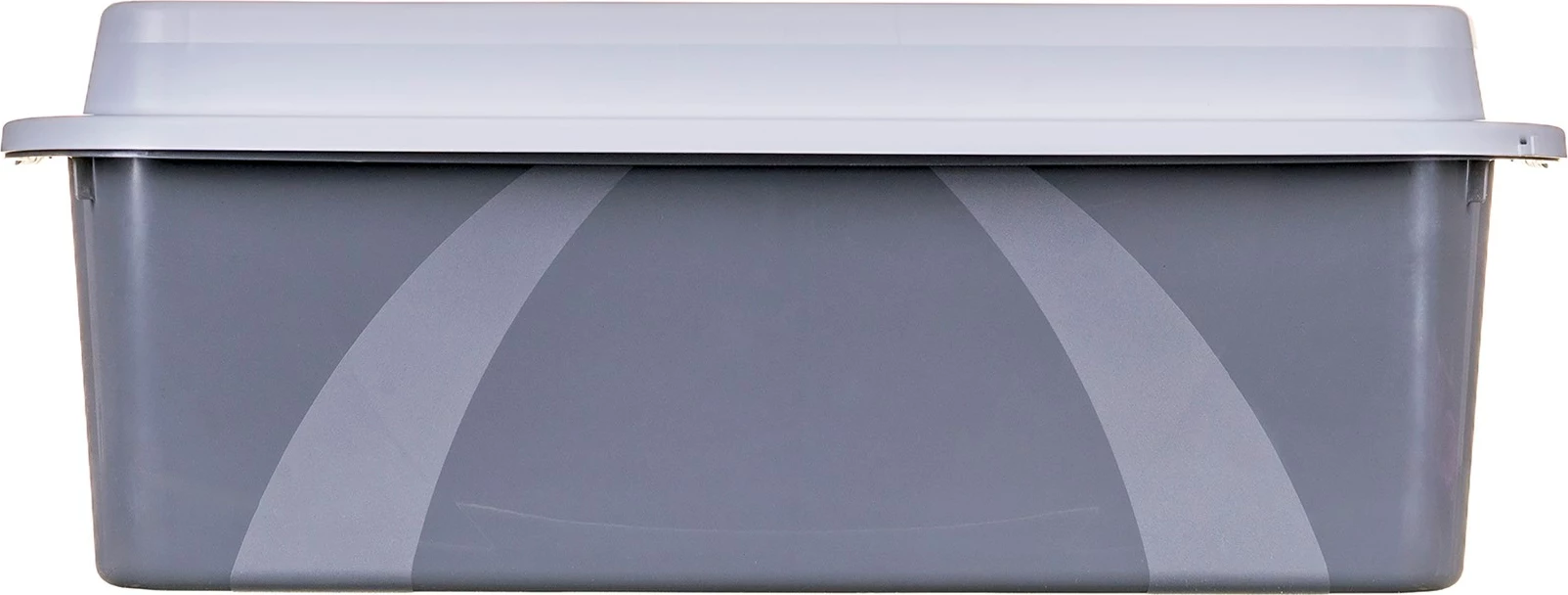 Kompaktna mačja posoda za mesto DIAMENTIQ Bonita, plastika, siva