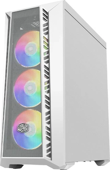 Ohišje Cooler Master MasterBox 520 Mesh, Midi Tower, belo