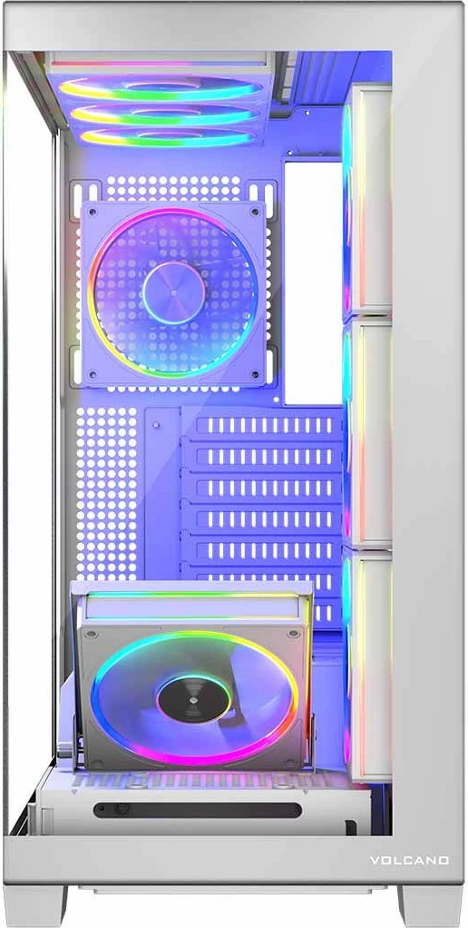 Računalniško ohišje, midi ohišje MODECOM Volcano Stellar 8F ARGB 20, belo