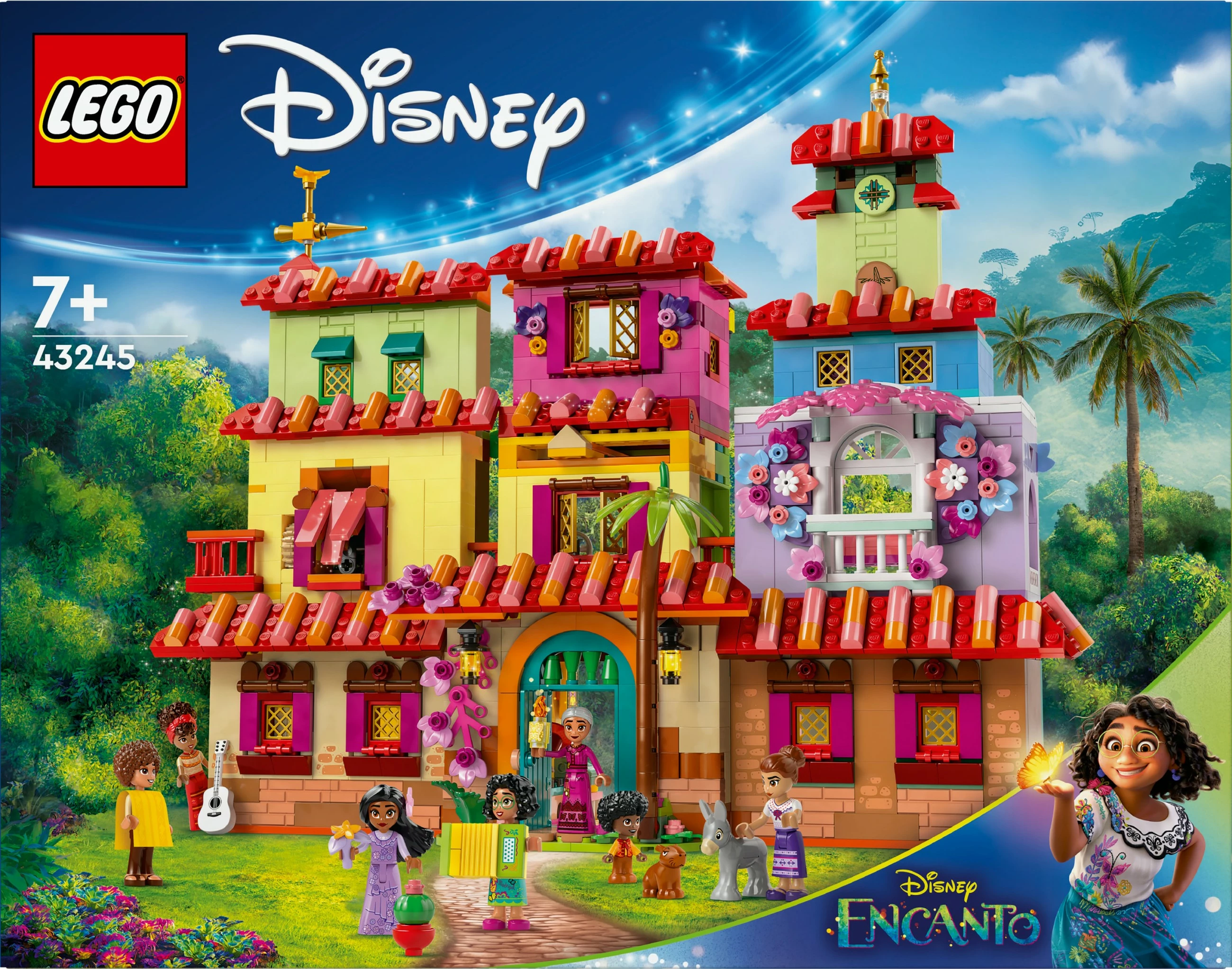 Svetla čarobna hiša Encanto, LEGO Disney 43245