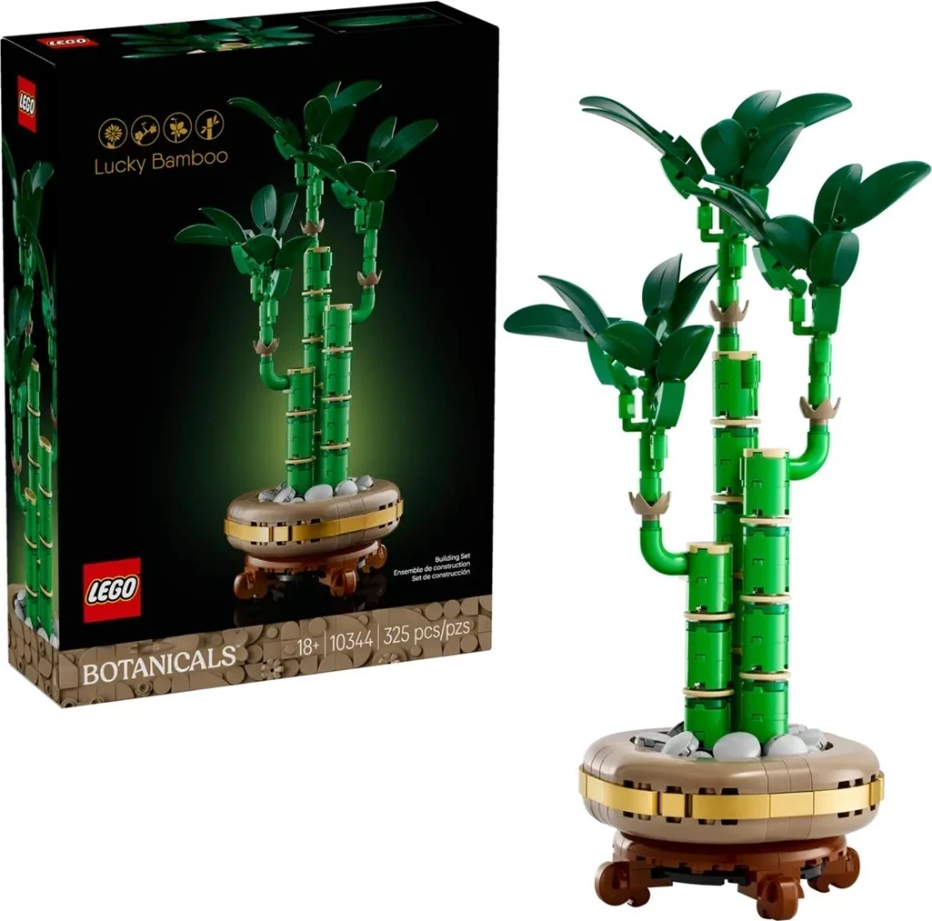 Botanična kolekcija LEGO ICONS 10344 Lucky Bamboo