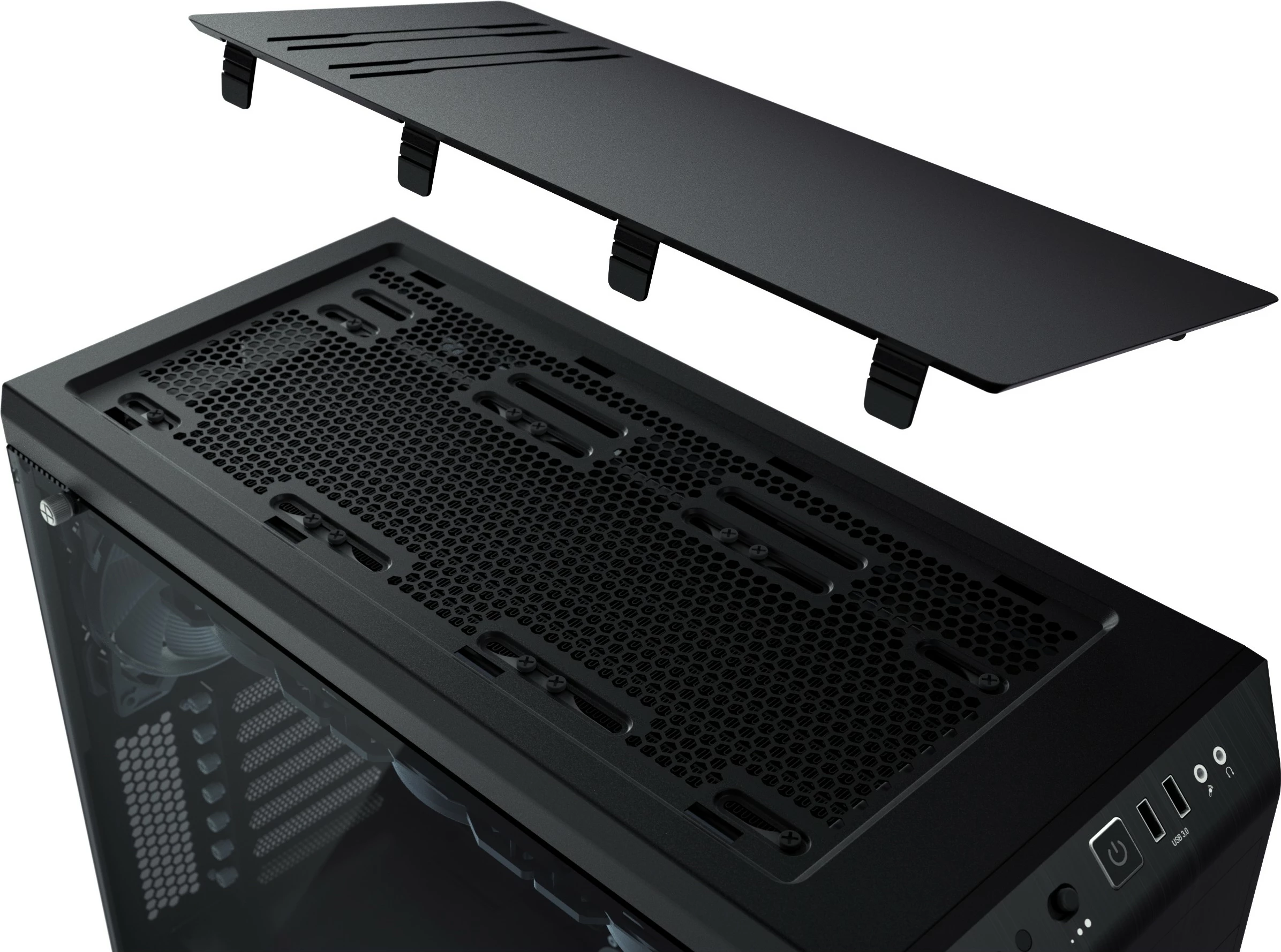 Računalniško ohišje Be Quiet! Pure Base 600 Window, Midi Tower, PC, črno