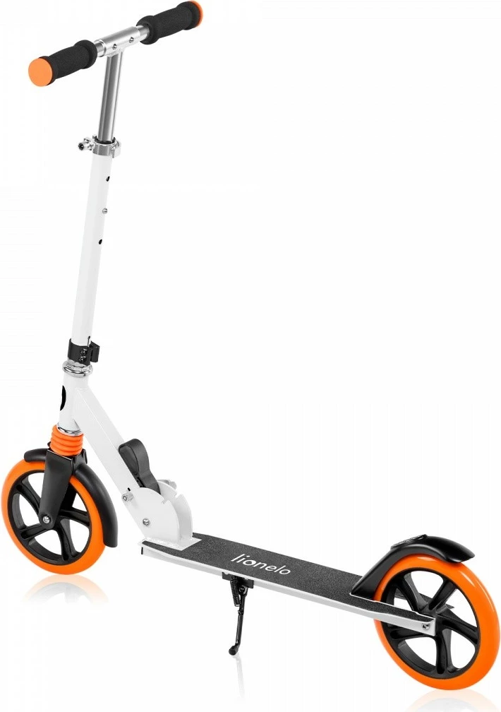 Trotinet za otroke in odrasle Lionelo Luca 51334, bel/oranžen