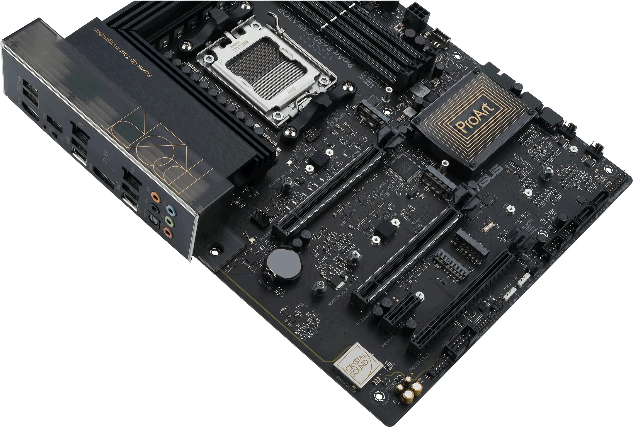 Napredna matična plošča ProArt B650-Creator ASUS, AMD Socket AM5, DDR5-SDRAM, 128 GB