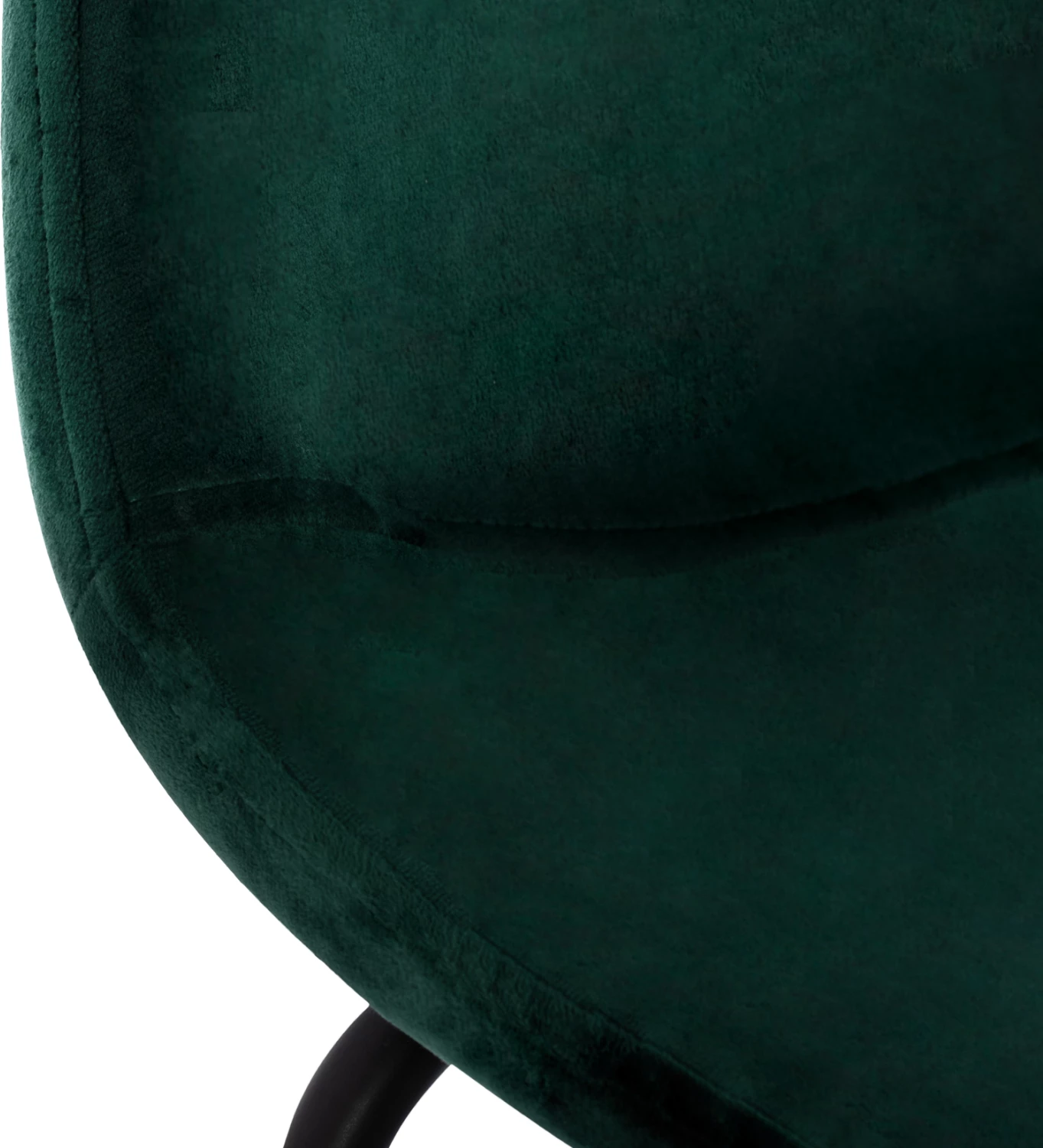 Stol VINCENT FH8579.13 ŽAMET ZELEN IN KOVINSKI OKVIR 56,5x47x106 cm, set 4 kosov