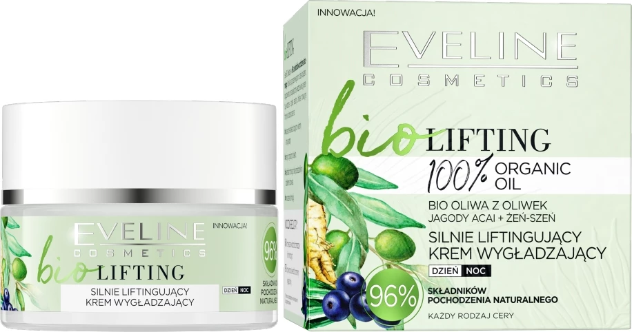 Intenzivno lifting krema za obraz Eveline Cosmetics Bio Lifting 50 ml