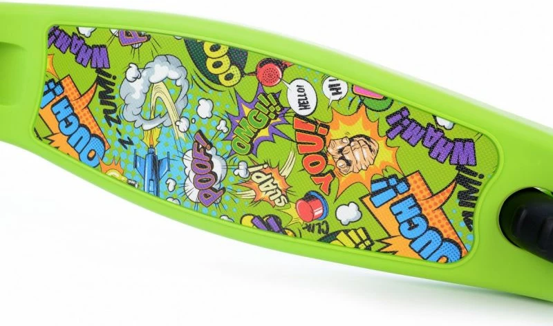 Trotinet za otroke, Tempish, zelen in rožnat