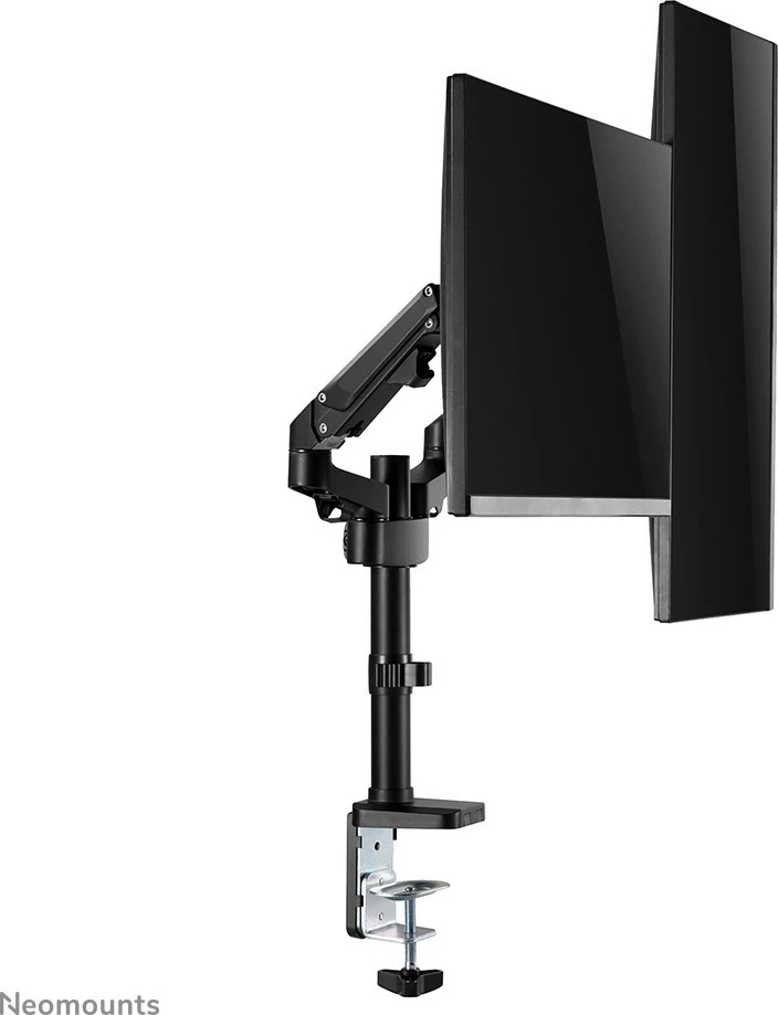 Dvojni nosilec za monitor za mizo, Neomounts DS70-750BL2, Clamp/Grommet, 7 kg, 43,2 cm (17"), 68,6 cm (27"), 100 x 100 mm, črn