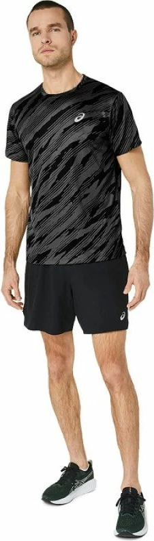 Majica za moške, Asics, črna