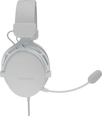 Slušalke za igralce, Genesis Toron 531, z odstranljivim mikrofonom, bele