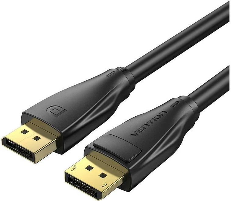 DisplayPort kabel Vention 1.4, 8K 60Hz/4K 120Hz, 5 m, črn