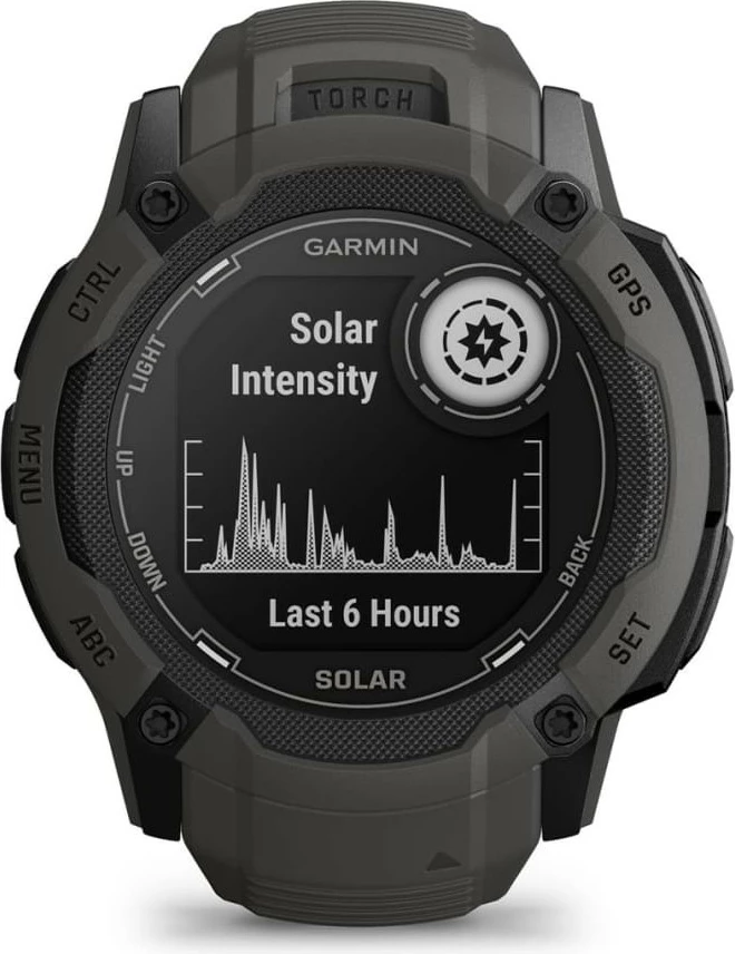 Pametna ura Instinct 2X Solar, Garmin, GPS, 150 ur baterije, grafit