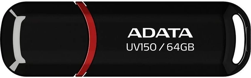 USB ključek Adata UV150, USB 3.0, 64 GB, črn