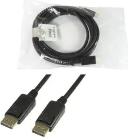 DisplayPort kabel LogiLink CV0074, 5 m, 4K, črn