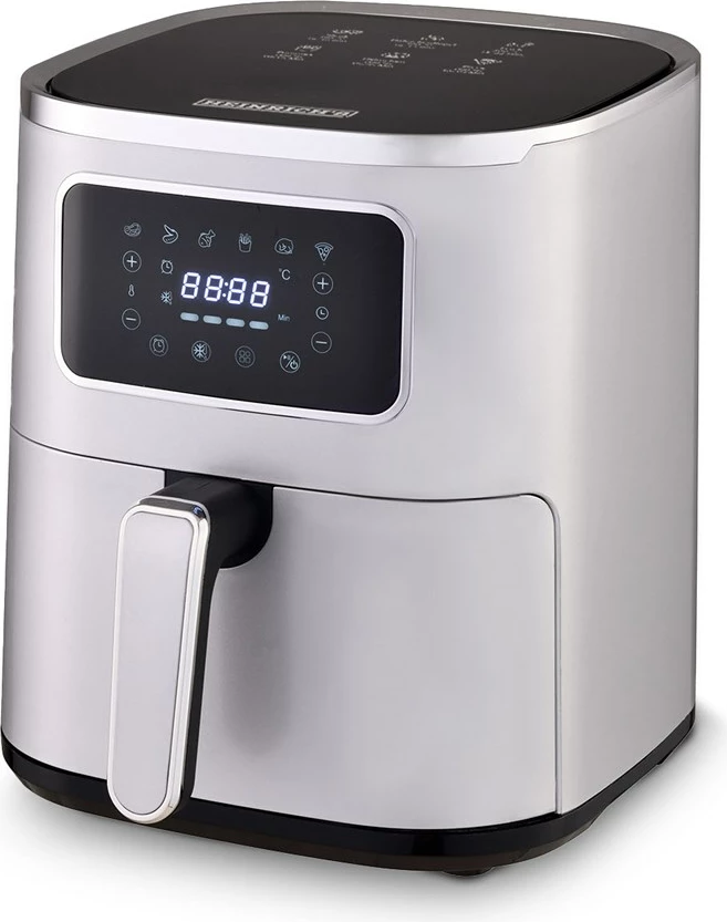 Zračna friteza HEINRICH'S HFR 8216, 5,0 L, 1450 W, srebrna