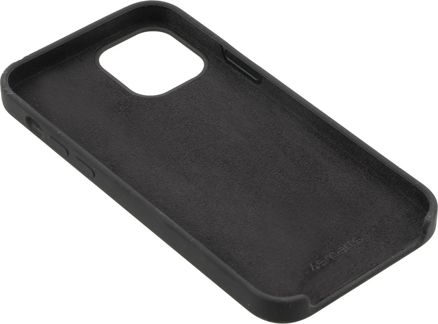 Silikonska zaščitna prevleka 4smarts za iPhone 13, 6,1 inch, črna